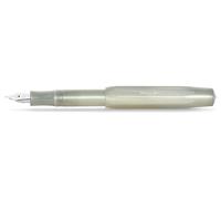 Kaweco LUNAR SPORT Pluma estilográfica Verde Claro I Pluma de reserva premium con plumín de acero para cartuchos de tinta 13 cm I Plumín: F (Fino)