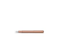 KAWECO Pluma estilográfica Liliput 0,7 mm cobre fino marrón