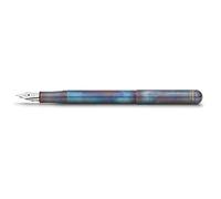 Kaweco Pluma estilográfica Liliput Fireblue F (0,7 mm)