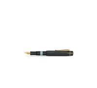 KAWECO Pluma estilográfica Pioston Sport Al Black/Gold M negro