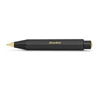 Kaweco Portaminas Classic Sport Black 0,7 mm HB, plástico octogonal, 11 cm, recargable, negro