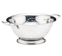 Kc blue kitchencraft colador, escurridor, acero inoxidable, doble mang
