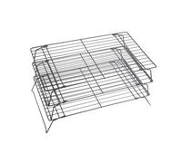 Kc blue kitchencraft non-stick removable pastry rack 3 levels 40 x 25 cm