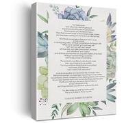 KCDFDVJFBM You Have Known Each Other From the First Inspirational Canvas Print Sentimental Wall-Art for Soulmates Home Decor(Framed,08x12inch(20x30cm))