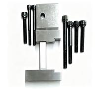 KCIOQLS Plantilla EDM Ajustable, Utillaje Hilo Preciso | Cuerpo de Aleación de Hierro, Apriete por Tornillo, Sujeción Bajo Estrés(M110,Standard)