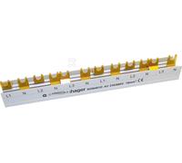 KDN451D Peine de conexión horquilla 2P 16 mm² para RCCB 2P 12M
