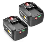 KEATFE 2 baterías de iones de litio PBA de 18 V 5500 mAh compatibles con herramientas eléctricas Bosch, PBA1860, batería de repuesto compatible con herramientas Bosch Casa y Jardín, 18 V PBA PSB PSR
