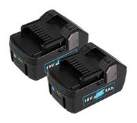 KEATFE 2 unidades BSL1830 batería para herramientas eléctricas Hitachi 18 V 5000 mAh 339782 BSL1830C 330139 330557 BSL1815X BSL1815S C18DSLP4 CJ 18DSLP4 C 18DSL2 FCG 18DL R 18DSL