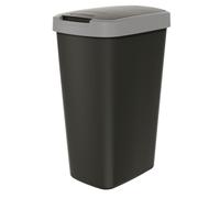 Keden COMPACTA Q Papelera con tapa - gris liso 45l