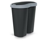 Keden Compacta R Duo papelera 40 L gr is/negro