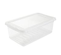 keeeper BEA Cajas de almacenaje, Natural Transparente, 33 x 19.5 x 12 cm