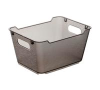 Keeeper Caja de Almacenaje Lotta 1,8 L - Gris Cristal - Versátil, Práctico, Elegante, Robusto