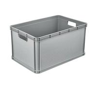 Keeeper Caja de Almacenamiento Gris Nórdico 60 X 40 X 32 Apilable y Resistente a Arañazos