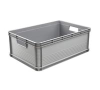 Keeeper Caja de Almacenamiento Gris Nórdico 60x40x22 Apilable Resistente a Arañazos y ácidos