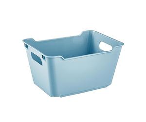 keeeper Caja de almacenamiento, Superficie estructurada, 1,8 L, Lotta, Azul Nordic