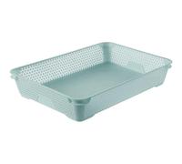 Keeeper Mini Cesta DIN A4 Mirko Azul - Almacenamiento de Oficina y Alimentos