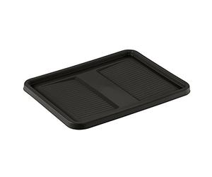 keeeper Roberta Tapa para Caja de almacenaje, Gris, 40 x 30 cm
