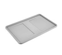 keeeper Tapa para caja y cesta de transporte Robert, 60 x 40 cm, Roberta, Gris Nordic