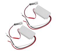 Keenso 2 Uds Interruptores de Sensor de Control de Luz Interruptor Fotoeléctrico Automático de Atardecer a Amanecer para Sistemas de Alumbrado Público de Jardín Uso Al Aire Libre (DC12V)
