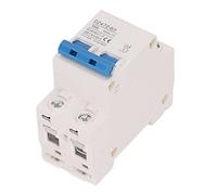 Keenso 2P Mini Interruptor de Circuito DC, Disparo Rápido 4kA (16A) | Uso solar fotovoltaico, tensión nominal 6kV, instalación en carril DIN, extinción de , moto eléctrica