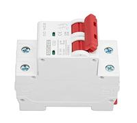 Keenso 2P Pequeño Interruptor Automático DC 500V 32A | Protección segura contra sobrecargas, mecanismo de disparo rápido, diseño modular