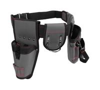 Keenso Bolsa Multifuncional para Cinturón de Herramientas, Tela Oxford Ajustable, para Electricistas, Carpinteros y Fontaneros, 1 Unidad