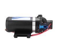 Keenso Bomba de Diafragma 12V Alta Presión Eléctrica con Interruptor | Cuerpo de Plástico de Ingeniería, Autocebante hasta 110 M de Elevación, Caudal de 1.6 GPM, Motor de Cobre para Medios de
