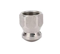Keenso Boquilla de Lavadora a Presión, Diseño de Acero Inoxidable de | Potencia de chorro, apto para agua fría o caliente, gran rendimiento de limpieza, compatible con roscas estándar