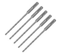 Keenso Brocas para Impacto 160mm Punta de Carburo (5 mm) | Multiusos para ladrillo y hormigón, Compatible con Bosch, Garantiza una velocidad de corte rápida, Material 40CR de alta