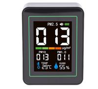 Keenso Detector de Calidad del Aire PM2.5 PM10 PM1.0 Probador de Precisión con Monitoreo en Tiempo Real para Uso Industrial en el Hogar y la Oficina