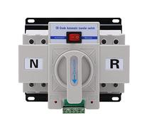 Keenso Interruptor Automático de Transferencia de Potencia 63A 2P | Disyuntor doble, accionamiento de un motor, enclavamiento mecánico, indicadores de estado, uso de 230 V