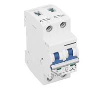 Keenso Interruptor Automático Miniatura DC 32A 500V Aislador | de alimentación CC, protección contra cortocircuitos, diseño modular, energía solar fotovoltaica.