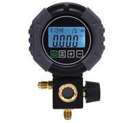 Keenso Medidor Digital de Colector único Probador de Presión de Rendimiento Confiable para Mantenimiento de CA HVAC Llenado de Refrigerante ABS 1 Unidad