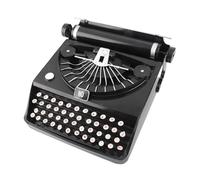 Keenso Modelo de Máquina de Escribir Vintage, Accesorios Manuales Portátiles Retro para Oficina en Casa, Apariencia Artística Vintage