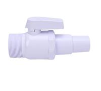Keenso Pool Filter 2 Way Ball Valve with Easy Control Durable ABS