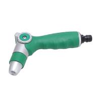 Keenso Rociador de Boquilla para Manguera de Jardín, Boquilla Rociadora de Manguera de Agua de Aleación de Zinc de Plástico ABS, Rociador de Alta Presión de 3 Modos, Conector Estándar para Regar