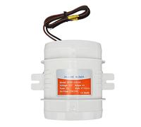 Keenso Soplador de Aire, Soplador de Sentina en Línea de 4 Pulgadas, 235 CFM, Alto Flujo de Aire, 12 V con Diseño de 5 Aspas para Instalación de Toldo en Sala de Máquinas de Yates y