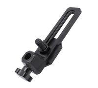 Keenso Soporte de Base para Torno de Madera con Agujero de 20 Mm | Acero fundido de alta resistencia, resistencia al desgaste, funcionamiento suave, 9 pulg. de longitud, para poste de