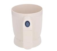 Keenso Tamiz de Harina Eléctrico, Tamiz para Hornear con Batería ABS con Malla de Acero Inoxidable, Capacidad para 4 Tazas, Diseño Lavable, Prensa con una Mano para Hornear Harina, Azúcar y Cacao