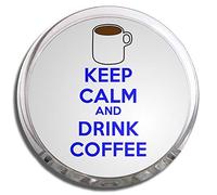 Keep Calm and Drink Coffee - Clip de imán del memo