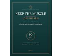 Keep the Muscle, Lose the Rest: A 90-Day GLP-1 Journal for Strength, Protein & Weight Tracking That Protects What You've Built