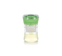 KEFIRKO Cheese Maker - El Set Ideal para Preparar Queso de Kéfir en Casa | Pack Cheesemaker + Librito de Recetas Descargable en PDF | 900 ml | BPA Free | Verde