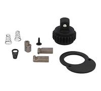 KEINEMARKE Goodyear Kit de reparación para Llave dinamométrica Modelo 75522, 10 Piezas, con accionamiento de 1/2" (12,5 mm), Color Negro y Plateado