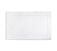 Kela Alfombra de baño LADESSA 100x60x2 cm 100% algodón lavable mullida blanco nieve