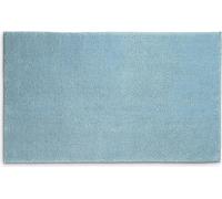 KELA Alfombra de baño Maja, 100% poliéster, color azul hielo, 120,0 x 70,0 x 1,5 cm, modelo KL-23557