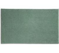 KELA Alfombra de baño Maja, 100% poliéster, color verde nefrita, 120,0 x 70,0 x 1,5 cm, modelo KL-23553
