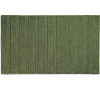 KELA Alfombra de baño Megan, 100% algodón, color verde musgo, 100,0 x 60,0 x 1,6 cm, modelo KL-24706
