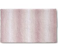 KELA Alfombra de baño Ombre, 100x60 cm, poliéster, rosa antiguo, modelo KL-23566
