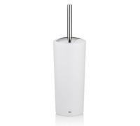 kela Escobilla para inodoro blanca mate con recipiente de 36,5 cm, escobilla para inodoro MARTA con cabezal intercambiable, juego de escobillas para inodoro
