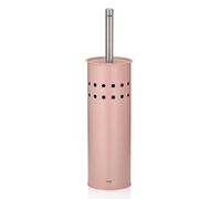kela Juego de inodoro Leo - Rosa - Escobilla de inodoro con soporte, elegante accesorio de baño de acero inoxidable y plástico